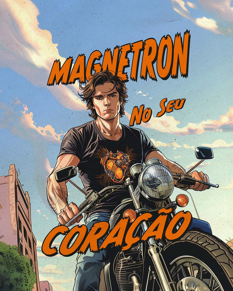 CAMISETA CLÁSSICA - MAGNETRON NO SEU CORAÇÃO III Camiseta BeSucrè   