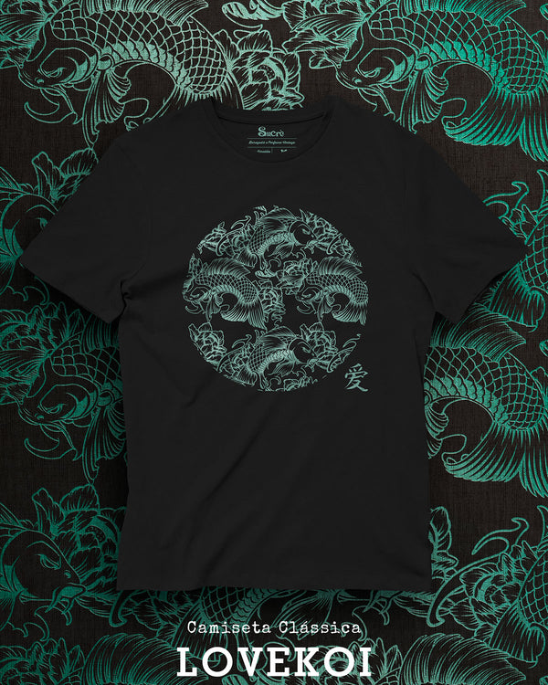 CAMISETA CLÁSSICA - LOVEKOI Camiseta BeSucrè Preto-Água PP 