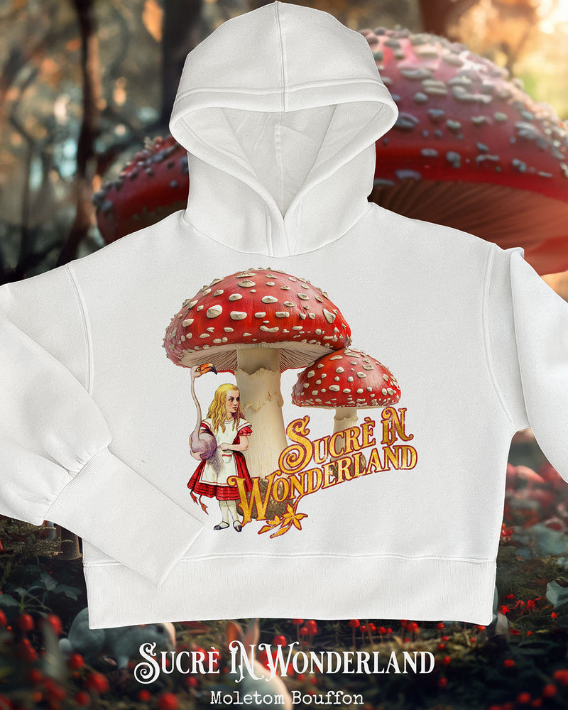 MOLETOM FEMININO BOUFFON - SUCRÈ IN WONDERLAND