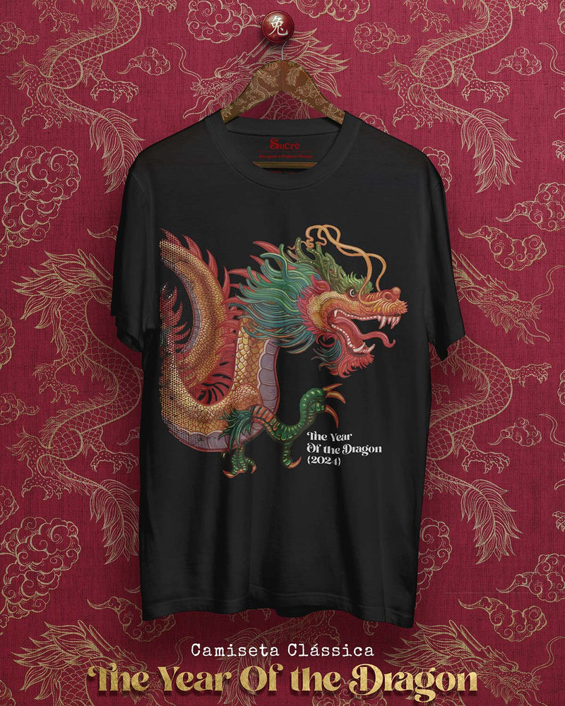 CAMISETA CLÁSSICA - THE YEAR OF THE DRAGON III Camiseta BeSucrè   