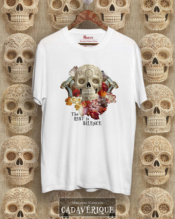 CAMISETA CLÁSSICA - CADAVÉRIQUE Camiseta BeSucrè Branca P 