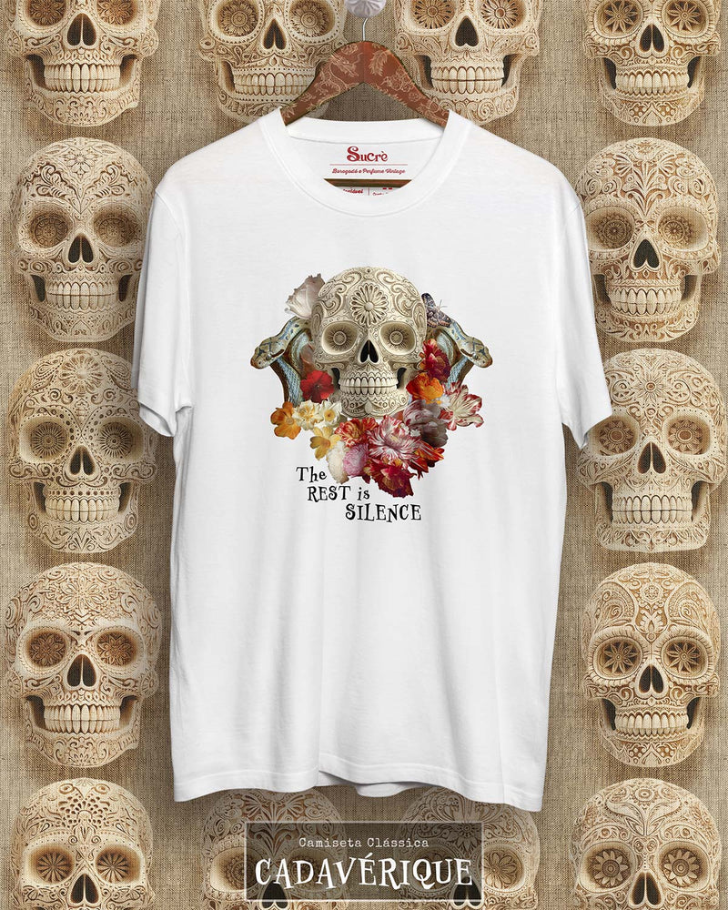 CAMISETA CLÁSSICA - CADAVÉRIQUE Camiseta BeSucrè Branca P 