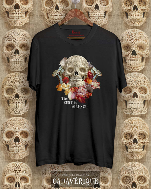 CAMISETA CLÁSSICA - CADAVÉRIQUE Camiseta BeSucrè Preto P 