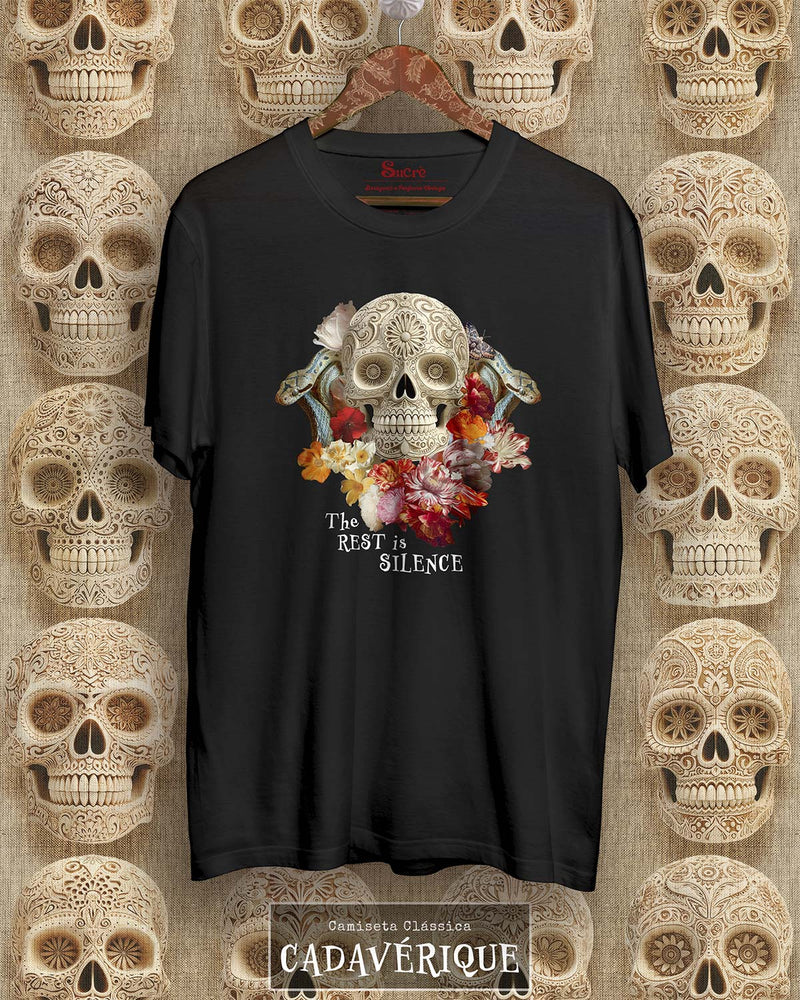 CAMISETA CLÁSSICA - CADAVÉRIQUE Camiseta BeSucrè Preto P 