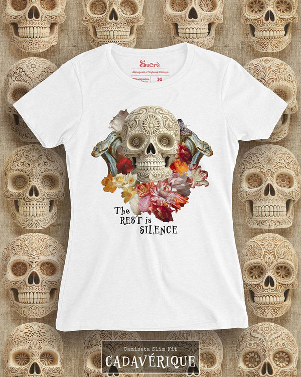 CAMISETA FEMININA SLIM FIT - CADAVÉRIQUE Camiseta BeSucrè   