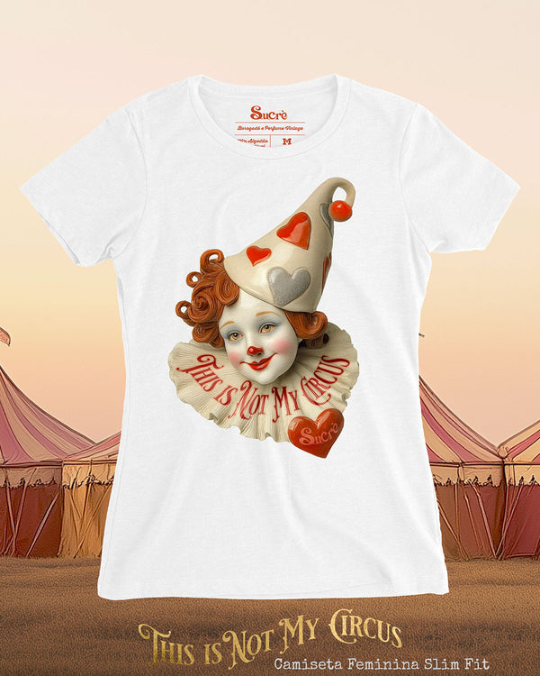 CAMISETA FEMININA SLIM FIT - CIRCUS SUCRE