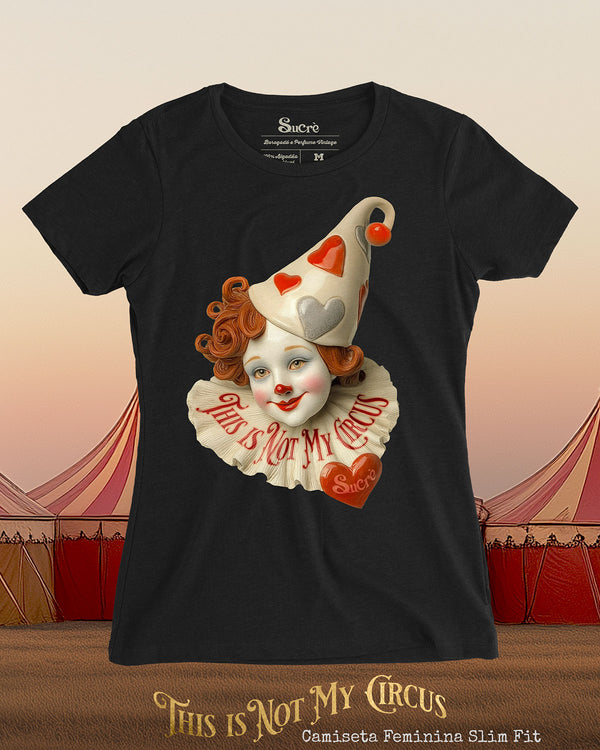 CAMISETA FEMININA SLIM FIT - CIRCUS SUCRE