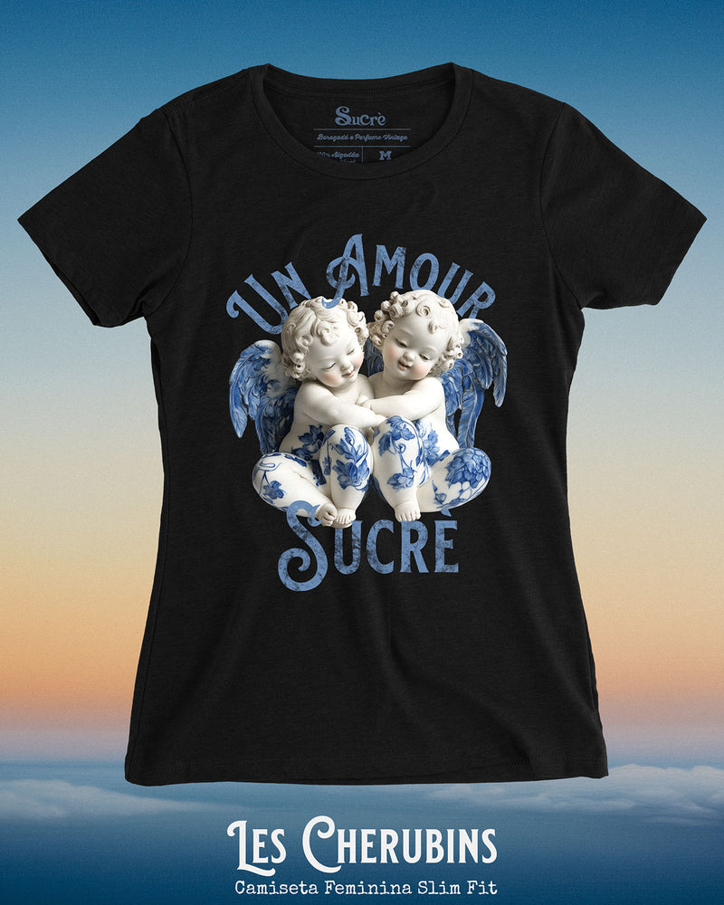 CAMISETA FEMININA SLIM FIT - LES CHÉRUBINS