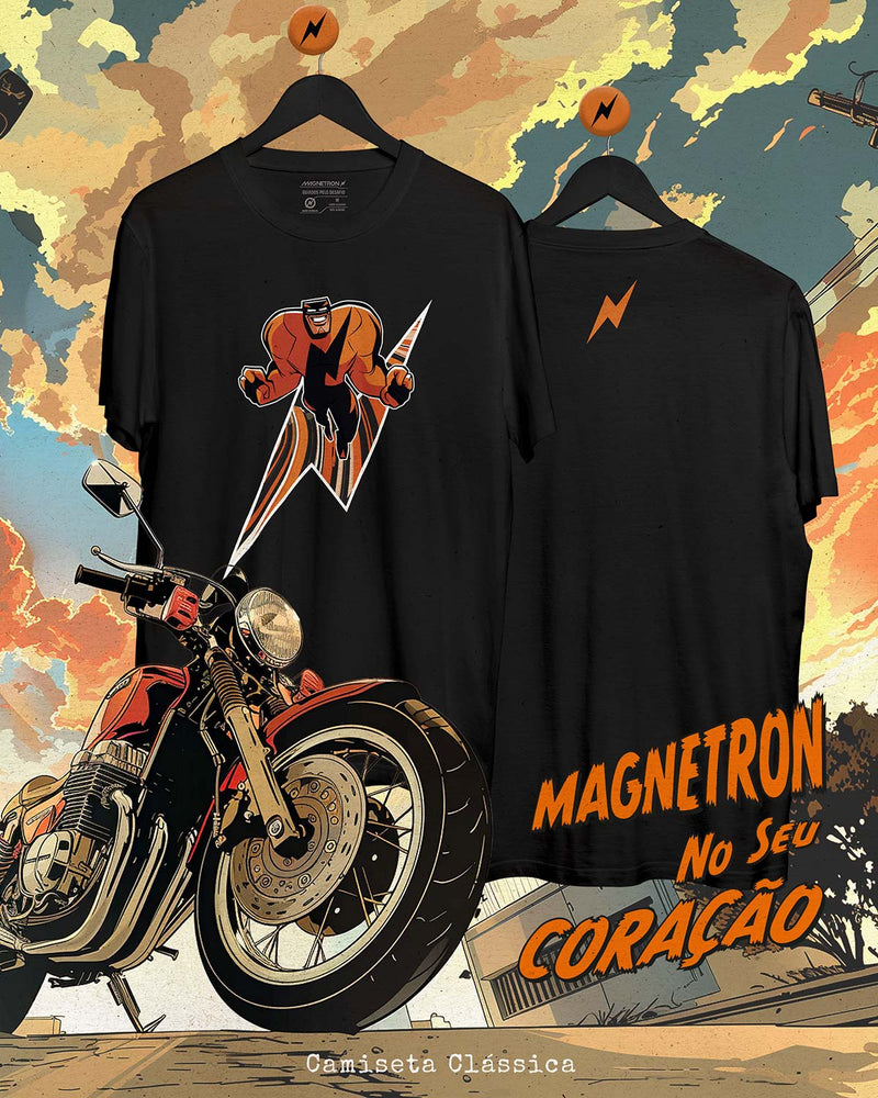 CAMISETA CLÁSSICA - MAGNETRON NO SEU CORAÇÃO III Camiseta BeSucrè   