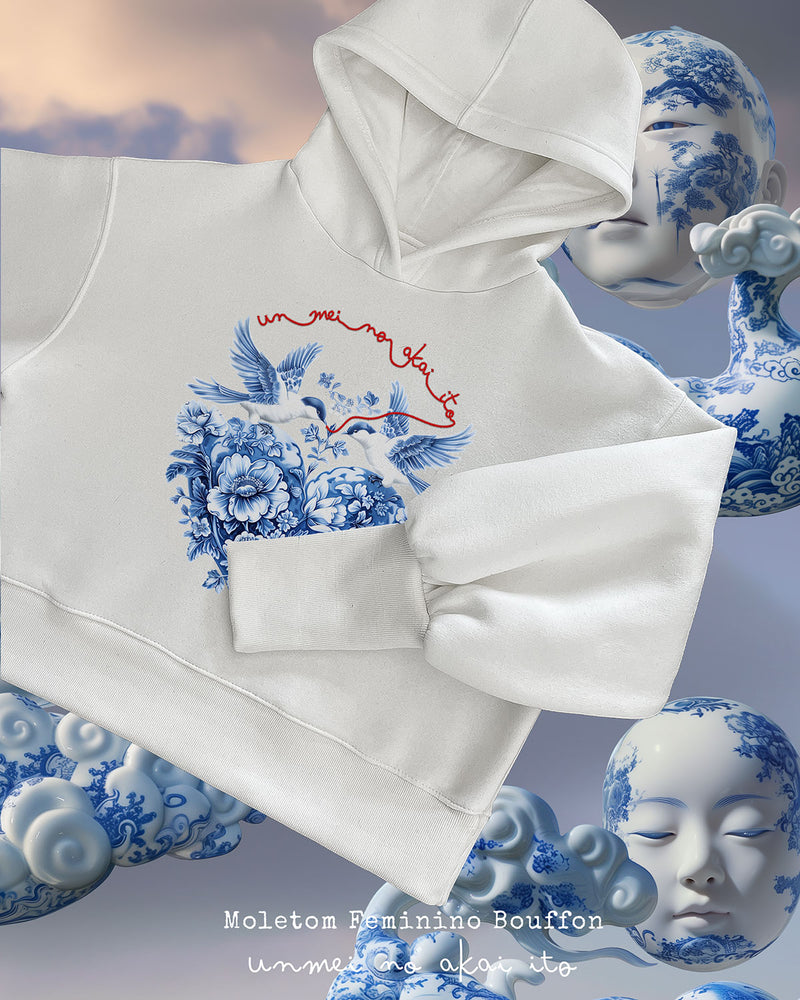 MOLETOM FEMININO BOUFFON - UNMEI NO AKAI ITO II Moletom BeSucrè   