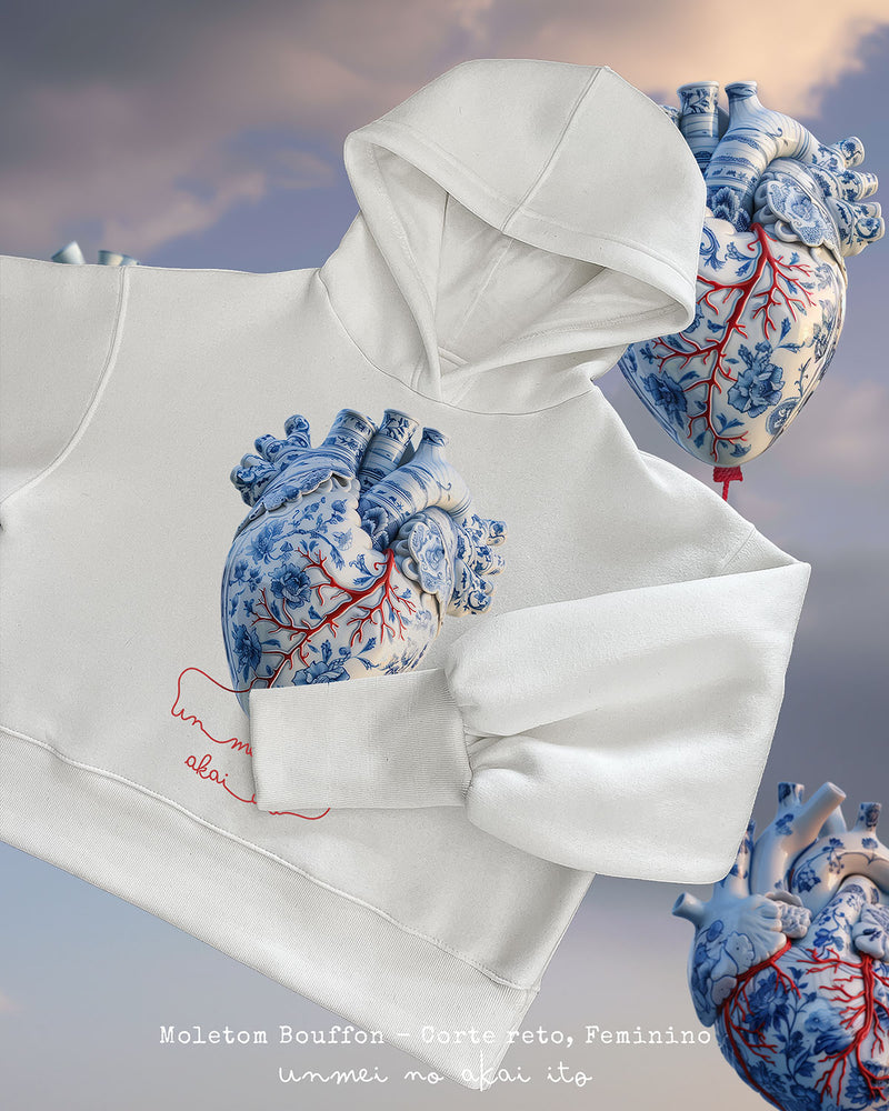 MOLETOM FEMININO BOUFFON - UNMEI NO AKAI ITO Moletom BeSucrè   