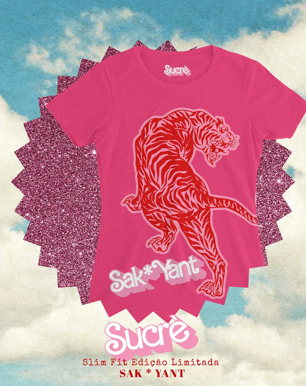 CAMISETA FEMININA SLIM FIT - SAK*YANT Camiseta BeSucrè   