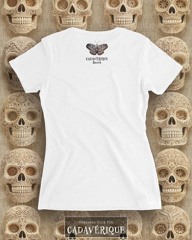CAMISETA FEMININA SLIM FIT - CADAVÉRIQUE Camiseta BeSucrè   