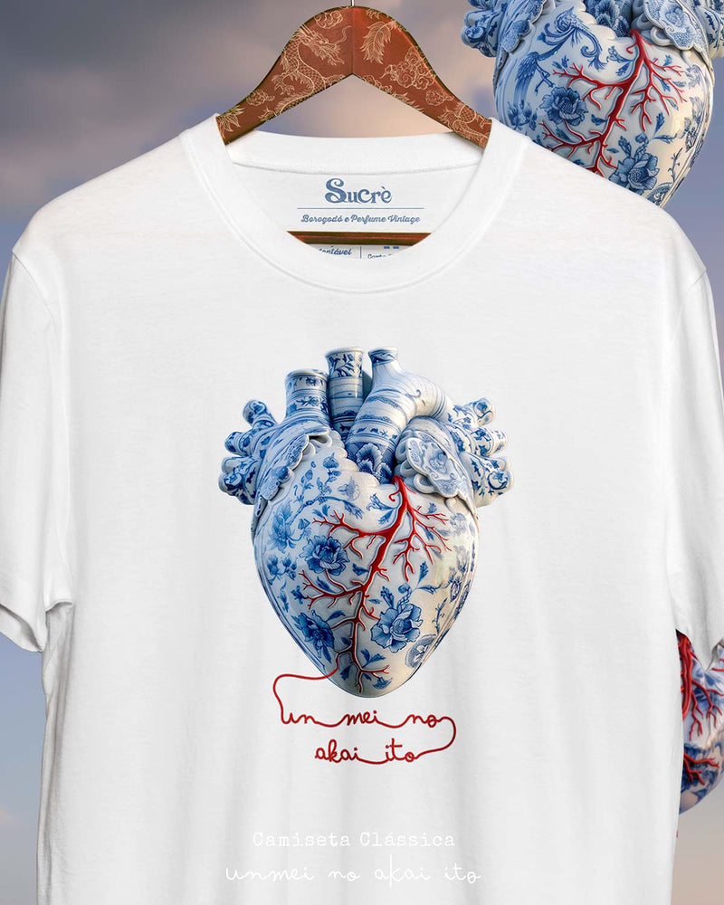 CAMISETA CLÁSSICA - UNMEI NO AKAI ITO Camiseta BeSucrè   