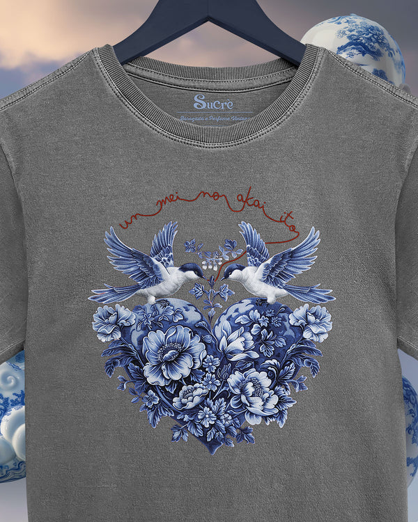 CAMISETA CLÁSSICA ESTONADA - UNMEI NO AKAI ITO II Camiseta BeSucrè   