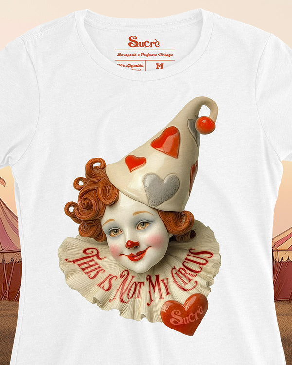 CAMISETA FEMININA SLIM FIT - CIRCUS SUCRE