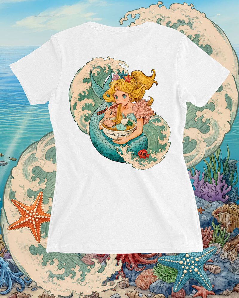 CAMISETA FEMININA SLIM FIT -  SUCRÈ NOODLE MERMAID