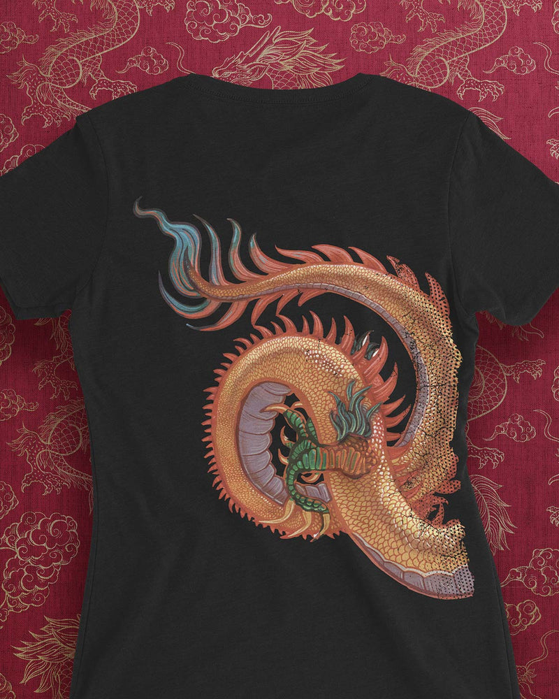 CAMISETA FEMININA SLIM FIT - THE YEAR OF THE DRAGON Camiseta BeSucrè   