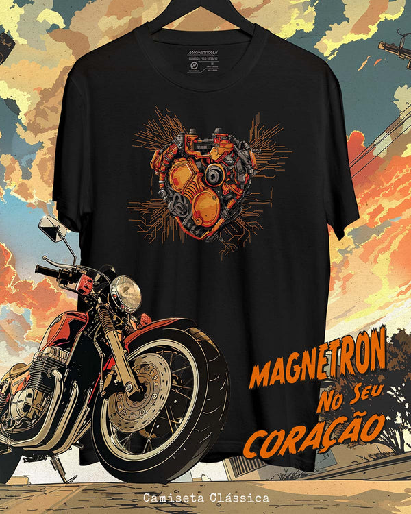CAMISETA CLÁSSICA - MAGNETRON NO SEU CORAÇÃO Camiseta BeSucrè   