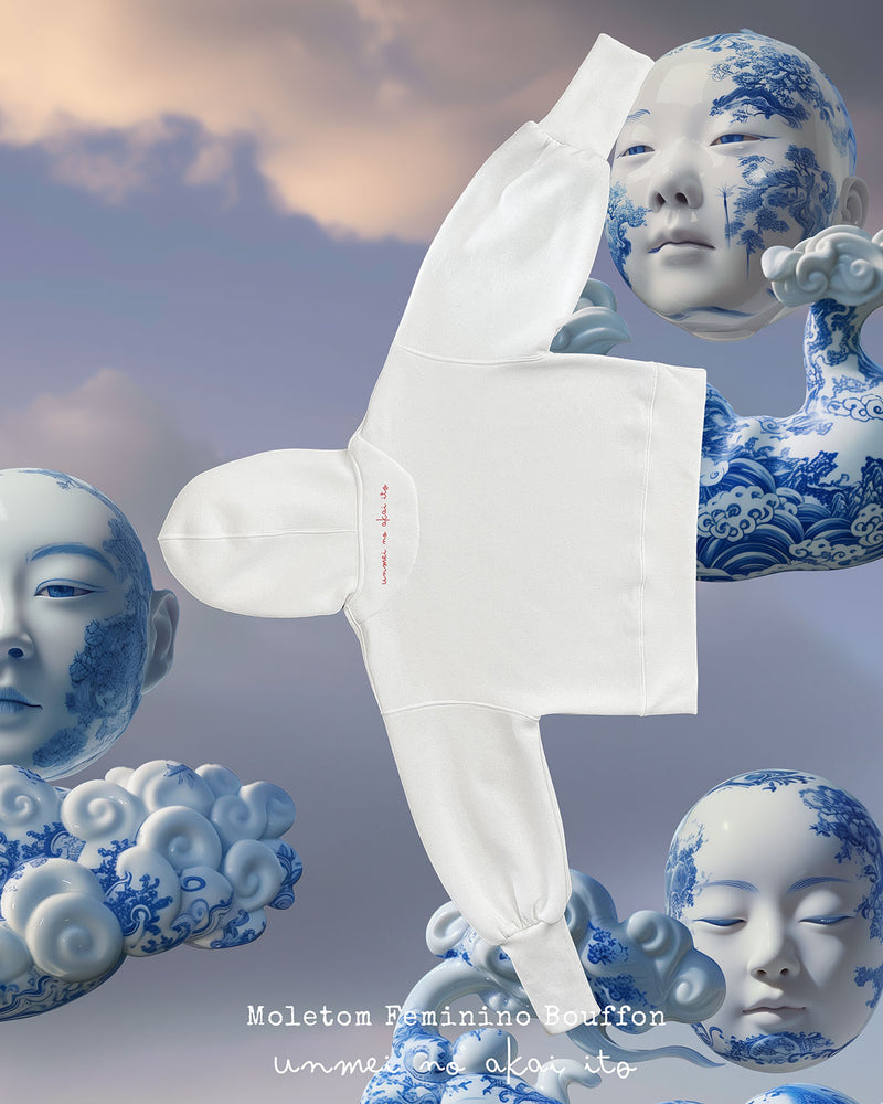 MOLETOM FEMININO BOUFFON - UNMEI NO AKAI ITO II Moletom BeSucrè   
