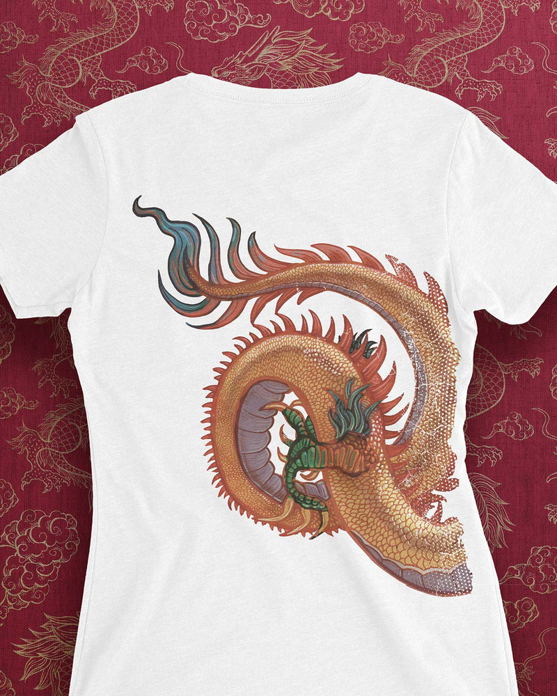 CAMISETA FEMININA SLIM FIT - THE YEAR OF THE DRAGON Camiseta BeSucrè   