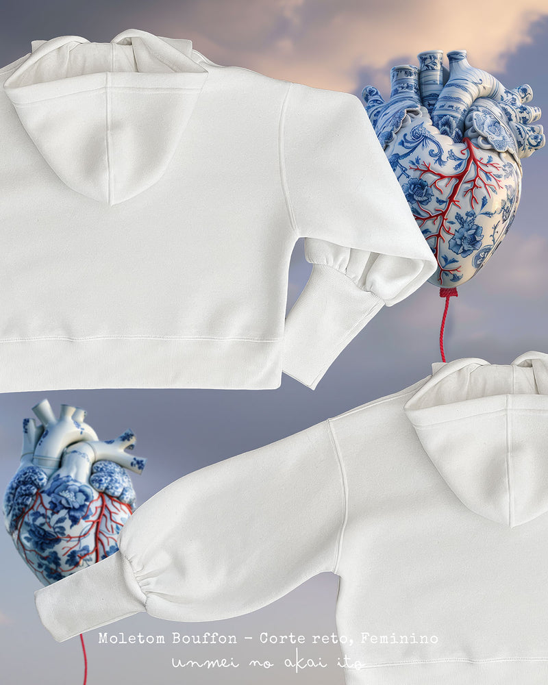 MOLETOM FEMININO BOUFFON - UNMEI NO AKAI ITO Moletom BeSucrè   