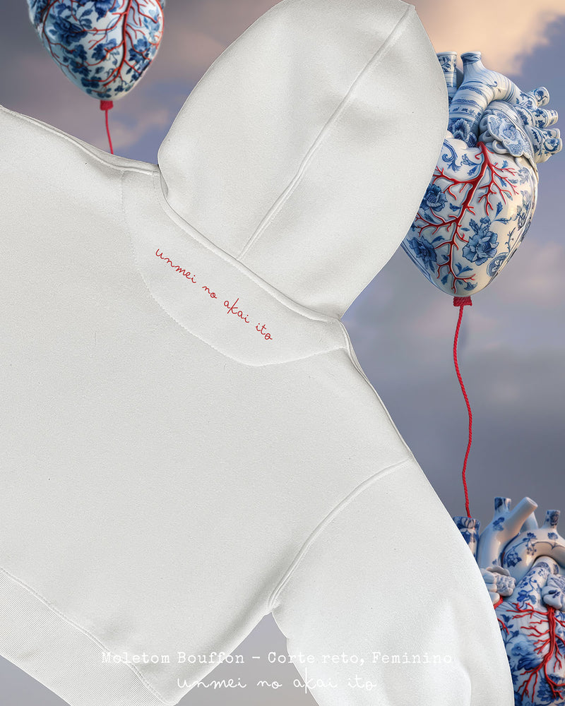 MOLETOM FEMININO BOUFFON - UNMEI NO AKAI ITO Moletom BeSucrè   