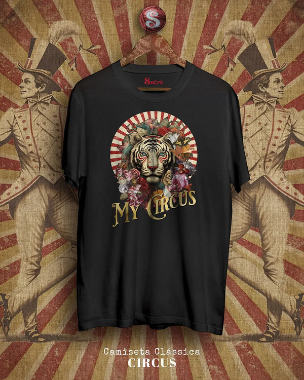 CAMISETA CLÁSSICA - CIRCUS II Camiseta BeSucrè Preto P 