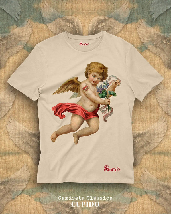 CAMISETA CLÁSSICA - CUPIDO Camiseta BeSucrè Algodão PT P 