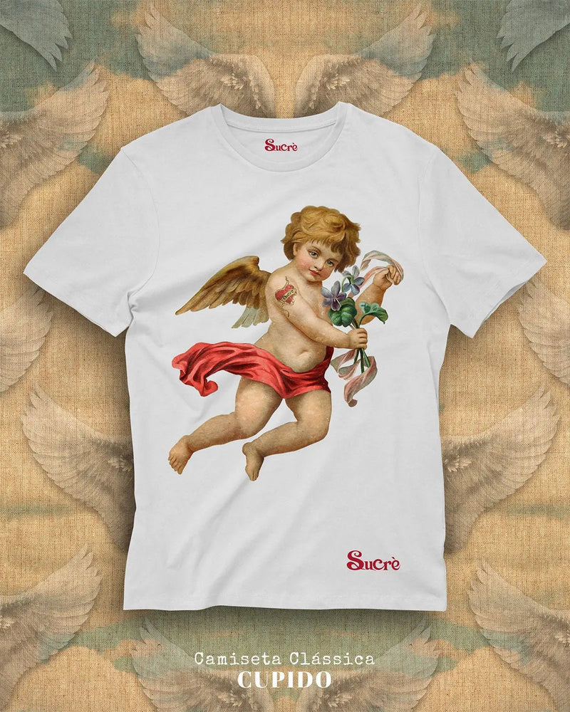 CAMISETA CLÁSSICA - CUPIDO Camiseta BeSucrè Branca P 