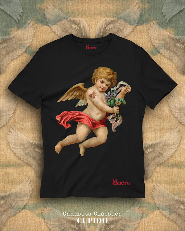 CAMISETA CLÁSSICA - CUPIDO Camiseta BeSucrè Preto P 