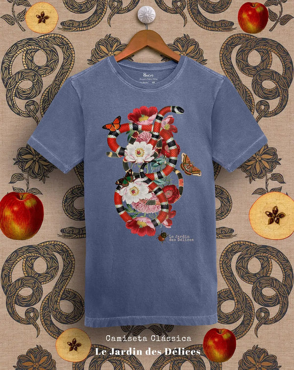 CAMISETA CLÁSSICA - LE JARDIN DES DÉLICES Camiseta BeSucrè Azul Estonada PP 