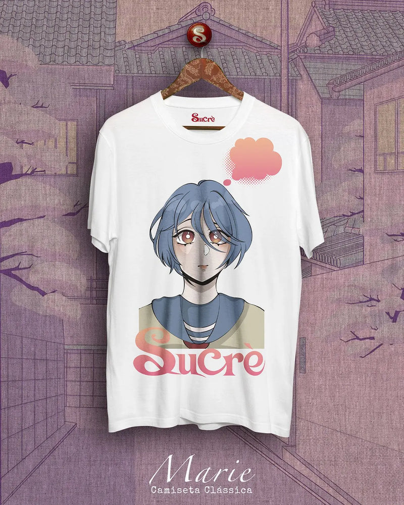 CAMISETA CLÁSSICA - MARIE Camiseta BeSucrè Branca P 