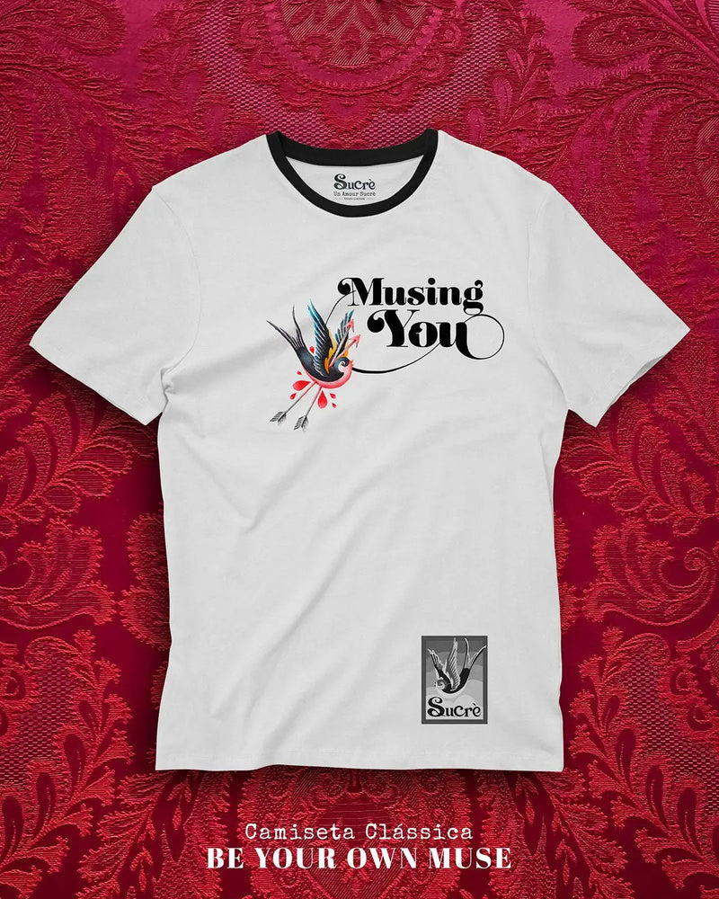CAMISETA CLÁSSICA - MUSING YOU Camiseta BeSucrè Branca P 