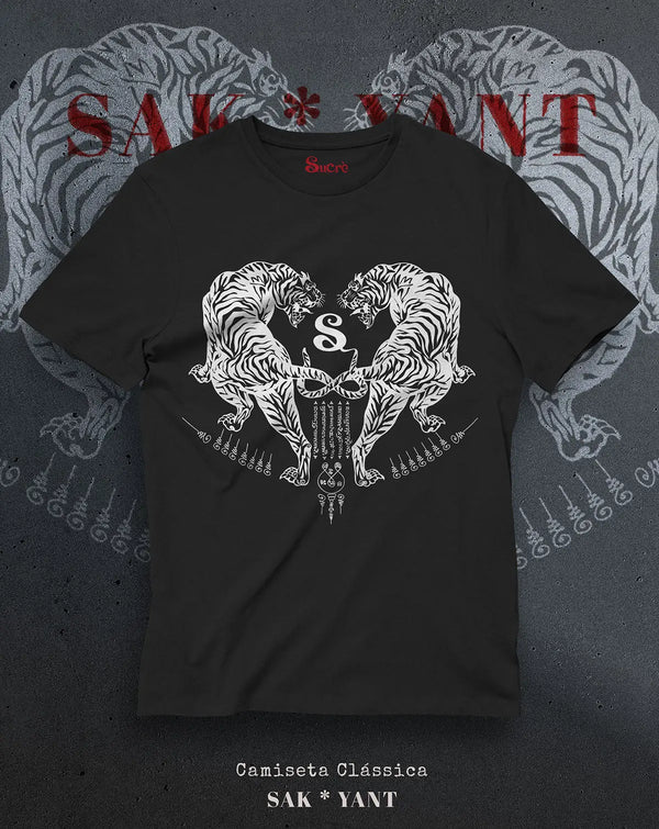 CAMISETA CLÁSSICA - SAK*YANT Camiseta BeSucrè Preto P 