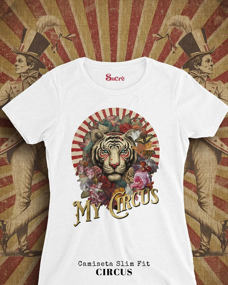 CAMISETA FEMININA SLIM FIT - CIRCUS II Camiseta BeSucrè   
