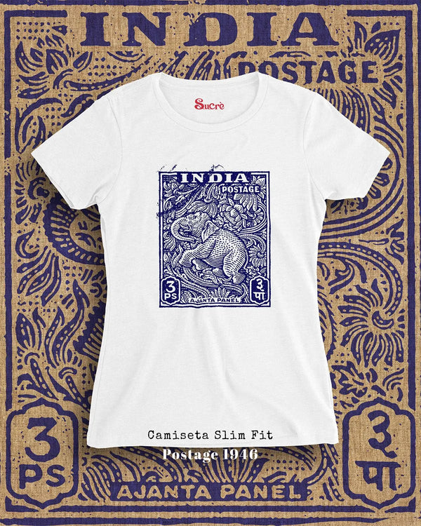 CAMISETA FEMININA SLIM FIT - POSTAGE Camiseta BeSucrè   