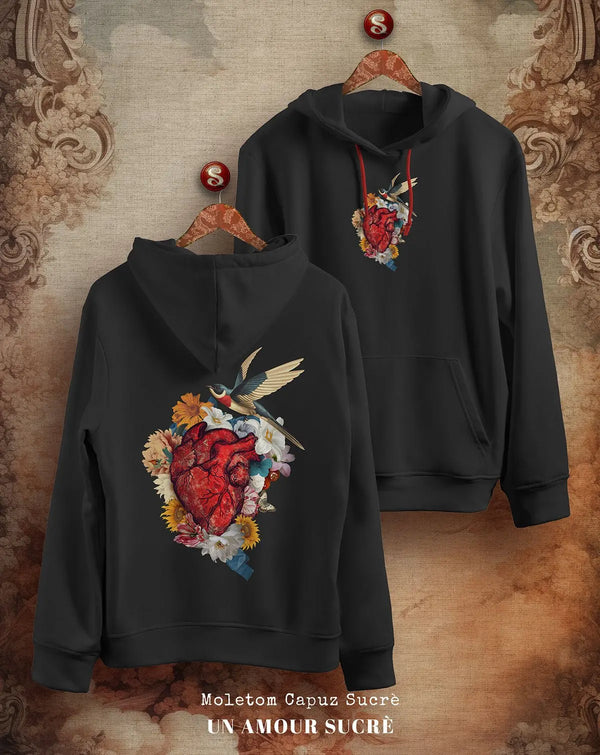 MOLETOM CAPUZ - AMOUR SUCRÈ Moletom BeSucrè Preto P 