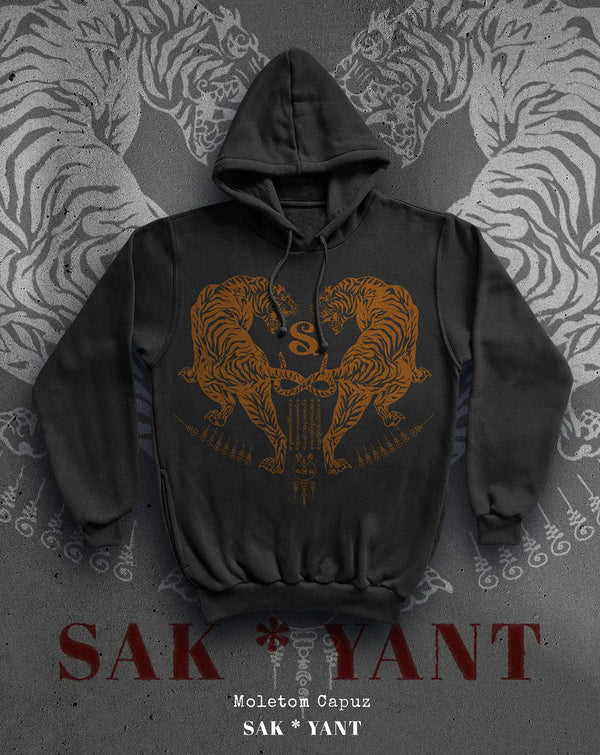 MOLETOM CAPUZ - SAK*YANT Moletom BeSucrè Preto P 
