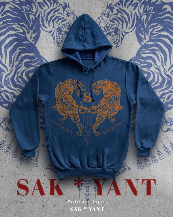 MOLETOM CAPUZ - SAK*YANT Moletom BeSucrè Azul P 