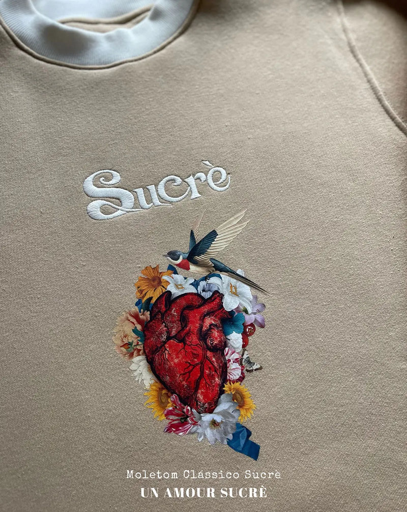 MOLETOM CLÁSSICO - AMOUR SUCRÈ Moletom BeSucrè   