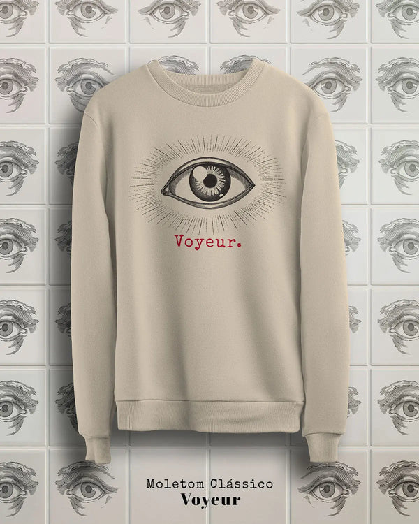 MOLETOM CLÁSSICO - VOYEUR Moletom BeSucrè   