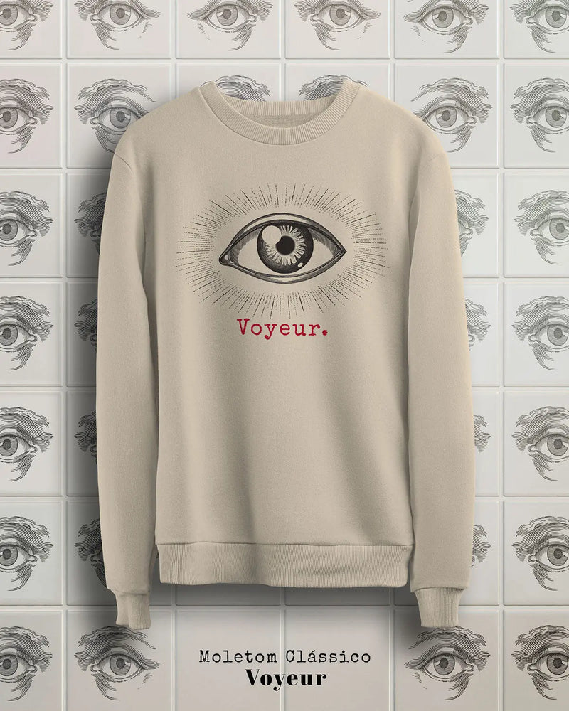 MOLETOM CLÁSSICO - VOYEUR Moletom BeSucrè   